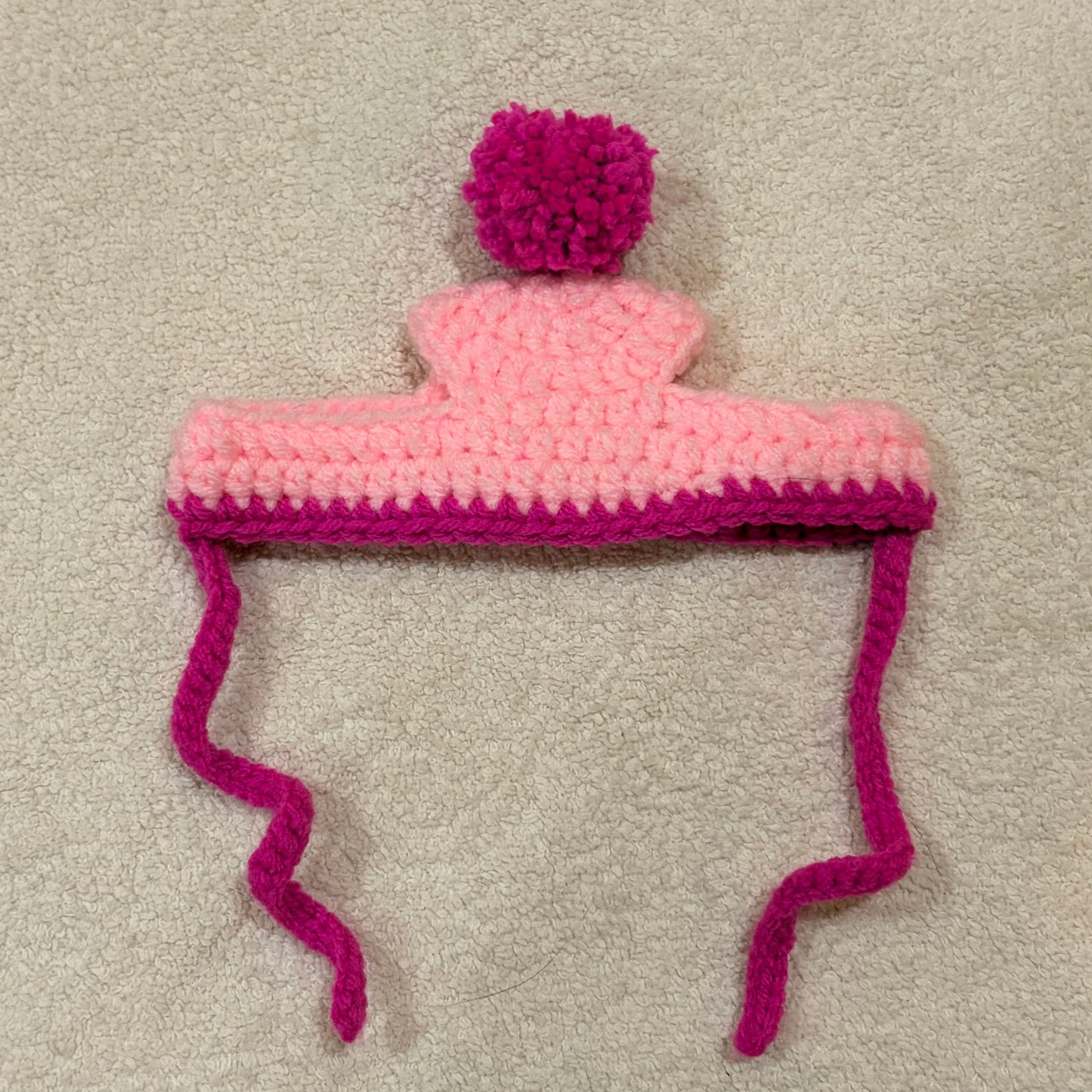 Pink Valentines Cat Hat