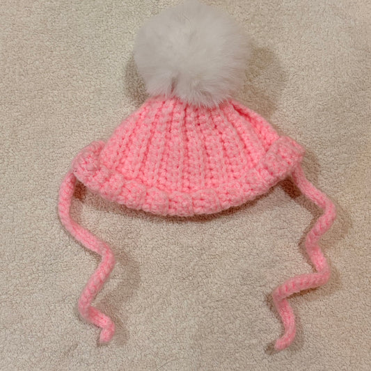 Ribbed Winter Cat Hat