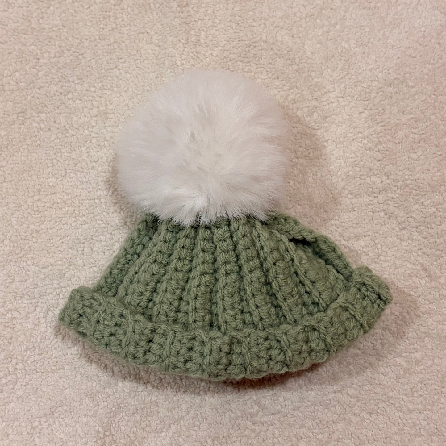 Ribbed Winter Cat Hat