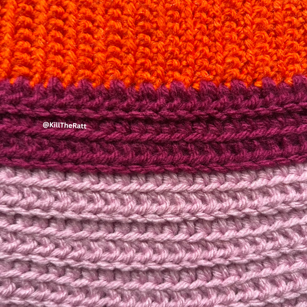 Crochet Mini Shorts Orange & Pink w/Magenta Stripe | Beach Outfit Mini Shorts | Summer Shorts | Y2K Mini Shorts | Low Waisted | Pajama set