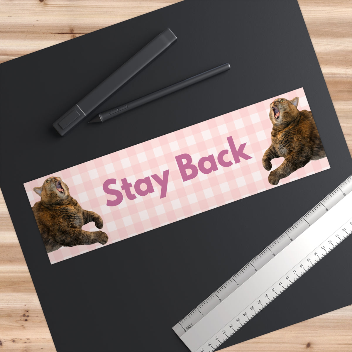 Cami Bumper Sticker - Stay Back