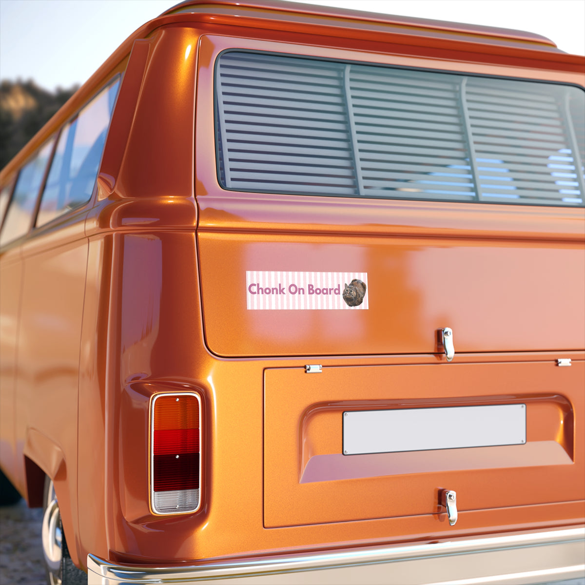 Cami Bumper Sticker - Chonk On Board