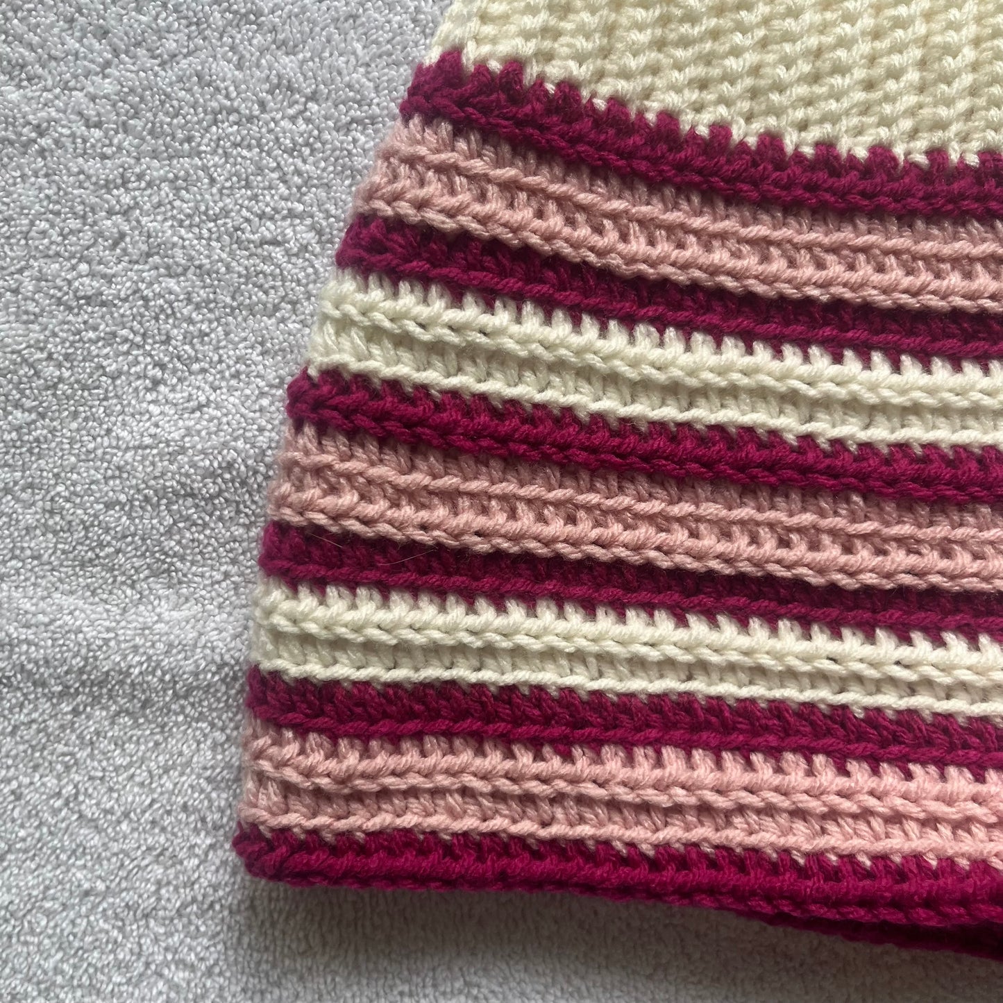 Crochet Mini Shorts Pink & Cream | Beach Outfit Mini Shorts | Summer Shorts | Y2K Mini Shorts | Hip Hugging Low Waisted