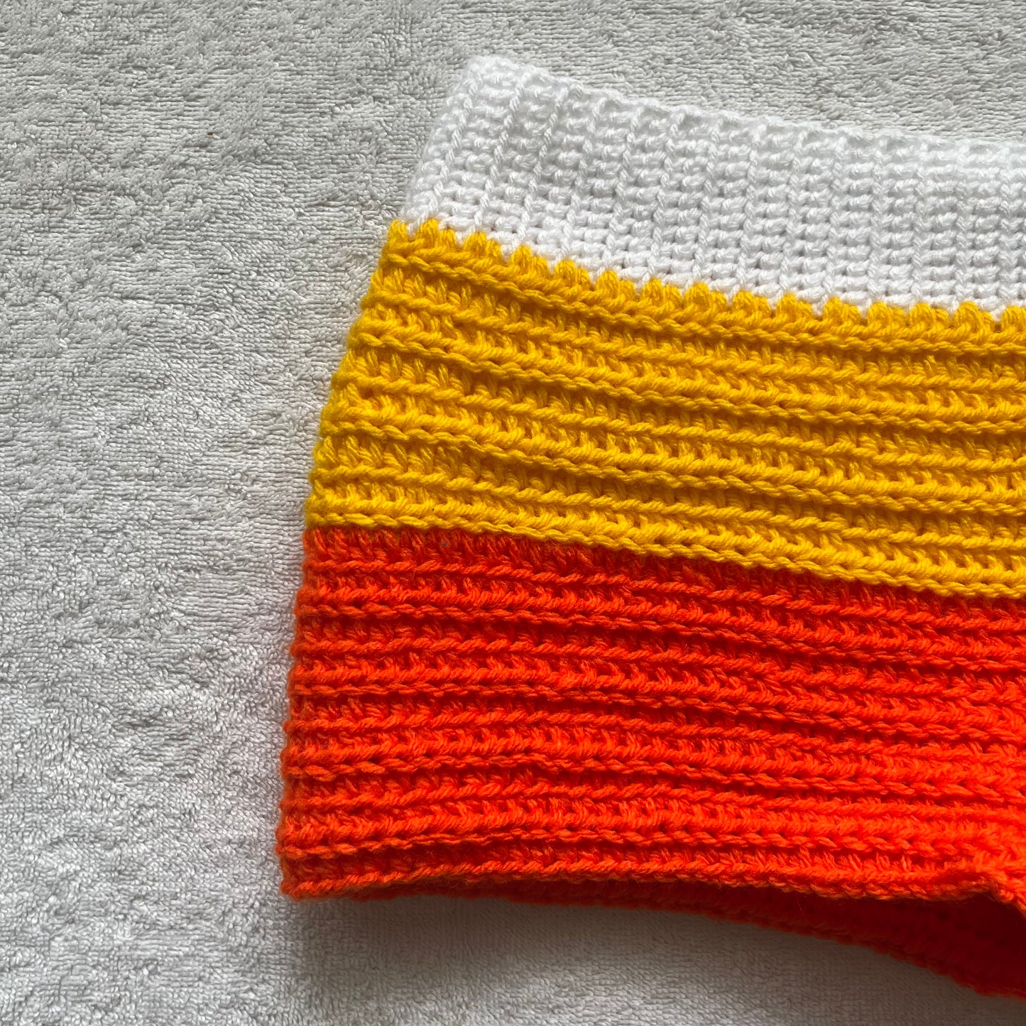 Crochet Halloween Mini Shorts Candy Corn | Beach Outfit Mini Shorts | Cozy Fall Shorts | Halloween Costume Shorts | Hip Hugging Low Waisted