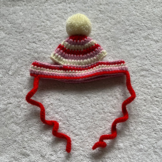 Pink Birthday Cat Hat