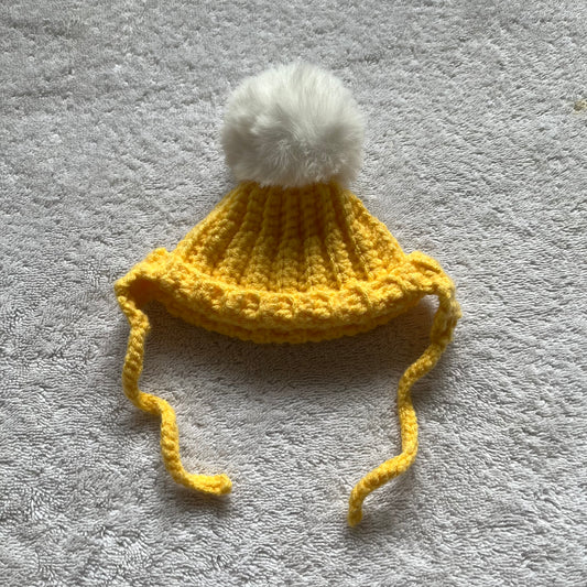 Ribbed Winter Cat Hat