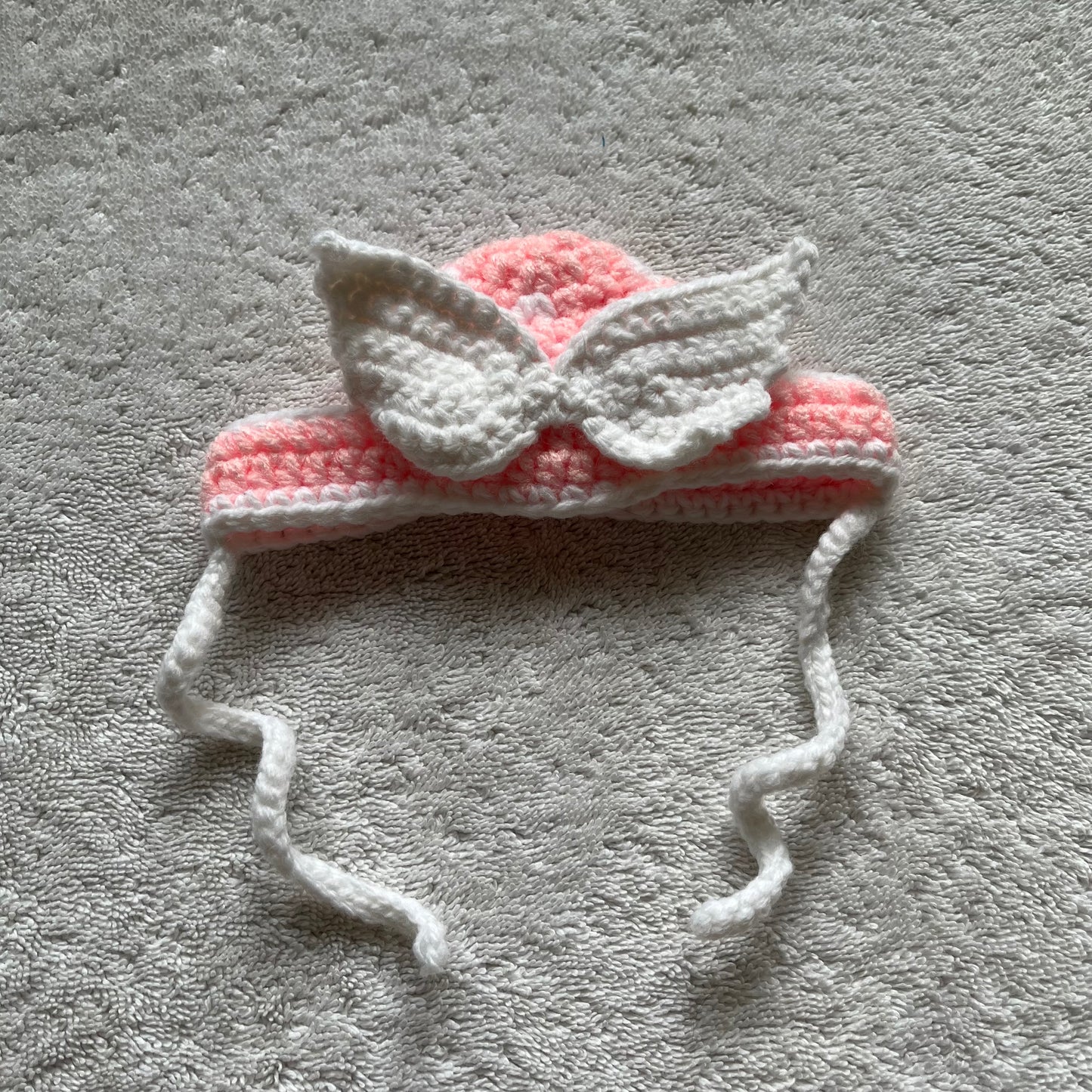 Pink Angel Cat Hat