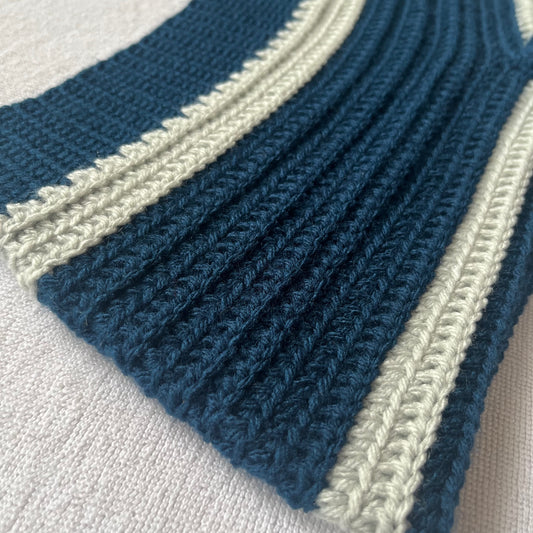 Dark Blue & Silver Striped Crochet Mini Shorts | Beach Outfit Mini Shorts | Summer Shorts | Y2K Mini Shorts | Low Waisted Pajamas | Handmade